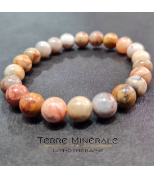Bracelet Agate Crazy Lace AB Boule 8mm – BIJOUX FANTAISIE JAULNES 77