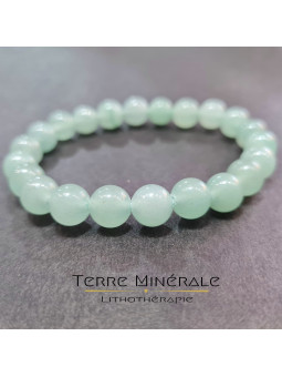 Bracelet Aventurine Verte AB Brésil Boule 8mm