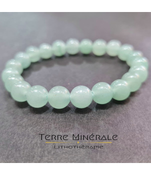 Bracelet Aventurine Verte AB Brésil Boule 8mm – BIJOUX FANTAISIE MESSY 77