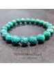 Bracelet Chrysocolle Perou AA+ Boule 8.5 - 9.5 mm