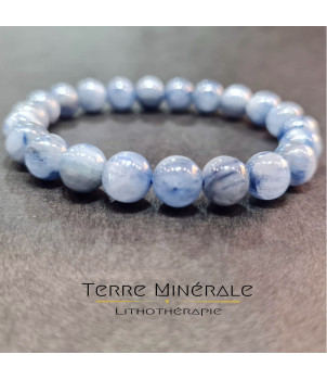 Bracelet Cyanite Bleue Naturelle A Boule 7.5-8.5 mm – BIJOUX FANTAISIE APPRIEU 38