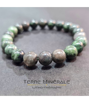 Bracelet Diopside Vert B Boule 8 mm – BIJOUX FANTAISIE BARSAC 26