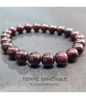 Bracelet Grenat Rouge Almandin AA Boule 8 mm – BIJOUX FANTAISIE ECLOSE 38