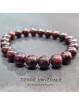 Bracelet Grenat Rouge Almandin AA Boule 8 mm