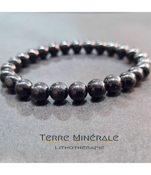 Bracelet Hypersthene AA Boule 7 - 8 mm – BIJOUX FANTAISIE MONTCHAL 42