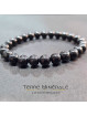 Bracelet Hypersthene AA Boule 7 - 8 mm