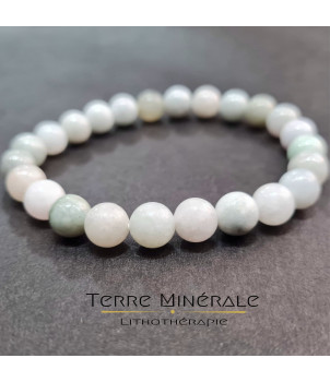 Bracelet Jade De Birmanie B Boule 8 mm – BIJOUX FANTAISIE MONTCHAL 42