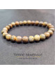 Bracelet Jaspe Bumblebee AB Boule 7.5 - 8.5 mm