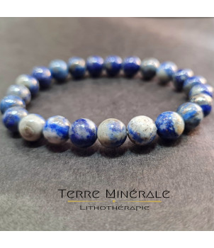 Bracelet Lapis Lazuli AB Boule 8 mm – BIJOUX FANTAISIE SAINT-GENIS-LAVAL 69