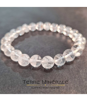 Bracelet Quartz Fantôme AA Boule 7 - 8 mm – BIJOUX FANTAISIE SAINT-CHAMP 01