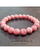 Bracelet Rhodochrosite Argentine AA Boule 8 - 9 mm