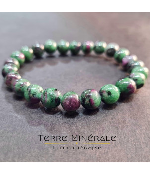 Bracelet Rubis Zoisite AA Boule 8 - 9mm – BIJOUX FANTAISIE MONTBONNOT-SAINT-MARTIN 38
