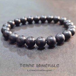Bracelet Shungite A Boule 8 mm