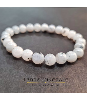 Bracelet Peristérite AB Boule 8 mm – BIJOUX FANTAISIE SAVAS 07