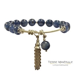 Bracelet Cyanite Argent 0.925