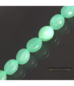 Collier Hémimorphite disques 12mm – BIJOUX FANTAISIE BUSSY-SAINT-MARTIN 77