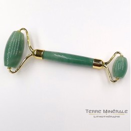 Rouleau De Massage Aventurine Verte A 80 mn (2 têtes)
