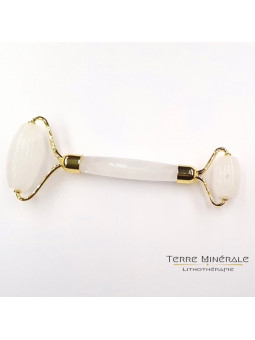 Rouleau De Massage Cristal de Roche (2 têtes)
