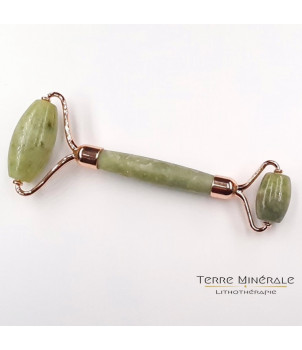 Rouleau De Massage Jade Nephrite AB (2 têtes) – BIJOUX FANTAISIE CÉLY 77