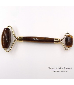 Rouleau De Massage Oeil De Tigre A (2 têtes) – BIJOUX FANTAISIE PARIS 1