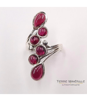 Bague Grenat Rhodolite AAA Argent 925 – BIJOUX FANTAISIE SAVAS 07