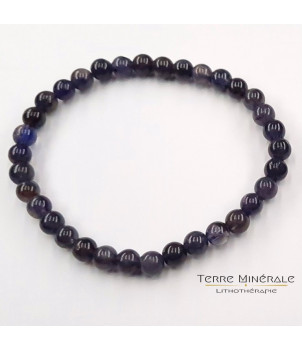 Bracelet Cordierite A+ Boule 6 mm – BIJOUX FANTAISIE FONTENAILLES 77
