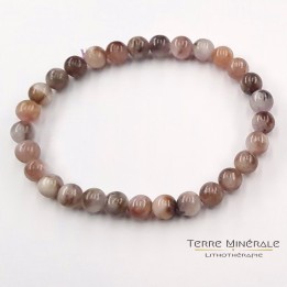 Bracelet Kunzite AB Boule 6 mm