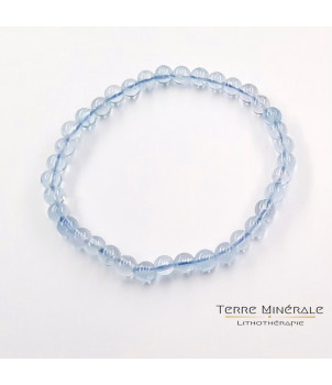 Bracelet Topaze Bleue AAA Boule 5 - 6 mm – BIJOUX FANTAISIE LAMAIDS 03