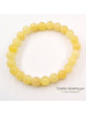 Bracelet Calcite Orange AB Boule 8 mm