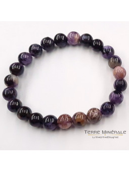 Bracelet Charoite AA Boule 8 mm