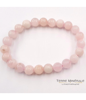 Bracelet Morganite AA Boule 8mm – BIJOUX FANTAISIE FRESNES-SUR-MARNE 77