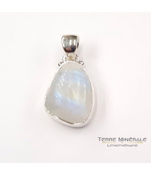 Pendentif Peristerite AA Argent 925 – BIJOUX FANTAISIE SAINT-VÉRAND 69