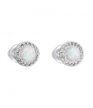 Boucles d'oreilles plaquée rhodium et Crystals From Swarovski® 6984-04 – BIJOUX FANTAISIE HÉRICY 77