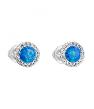 Boucles d'oreilles plaquée rhodium et Crystals From Swarovski® 6984-03 – BIJOUX FANTAISIE HÉRICY 77