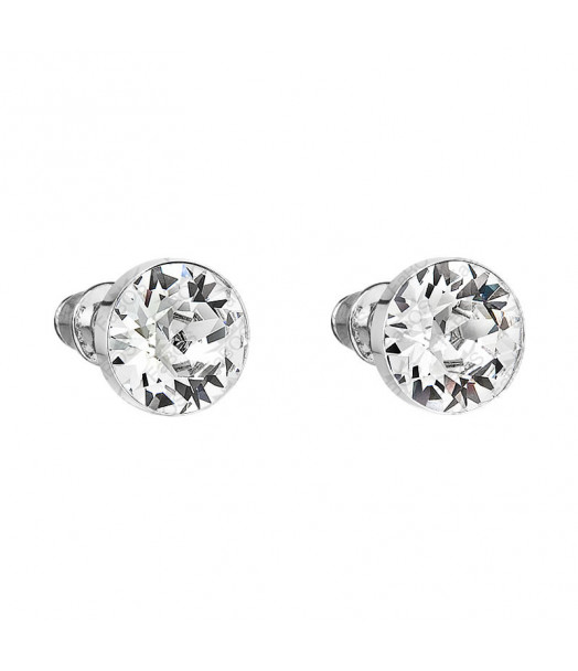BOUCLES D'OREILLES CHATON 8MM Crystals From Swarovski® 4537-02 BOUCLES D'OREILLES CHATON 8MM Crystals From Swarovski® 4537-02