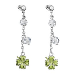 Boucles d'Oreilles Lucky Tassel Crystals From Swarovski® 6337-02-Rh