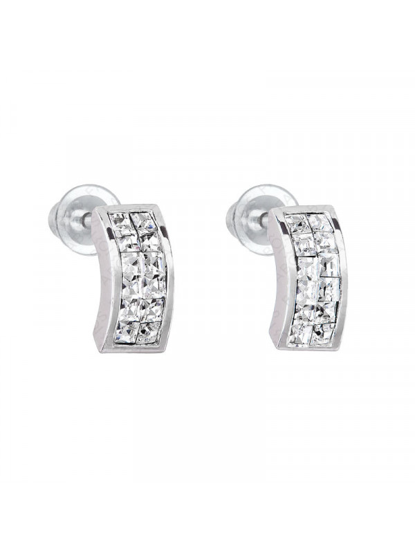 Boucles d'Oreilles Amande Crystals From Swarovski® 0156-02-Rh