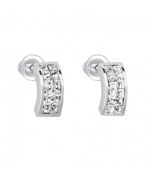 Boucles d'Oreilles Amande Crystals From Swarovski® 0156-02-Rh – BIJOUX FANTAISIE PARIS 15