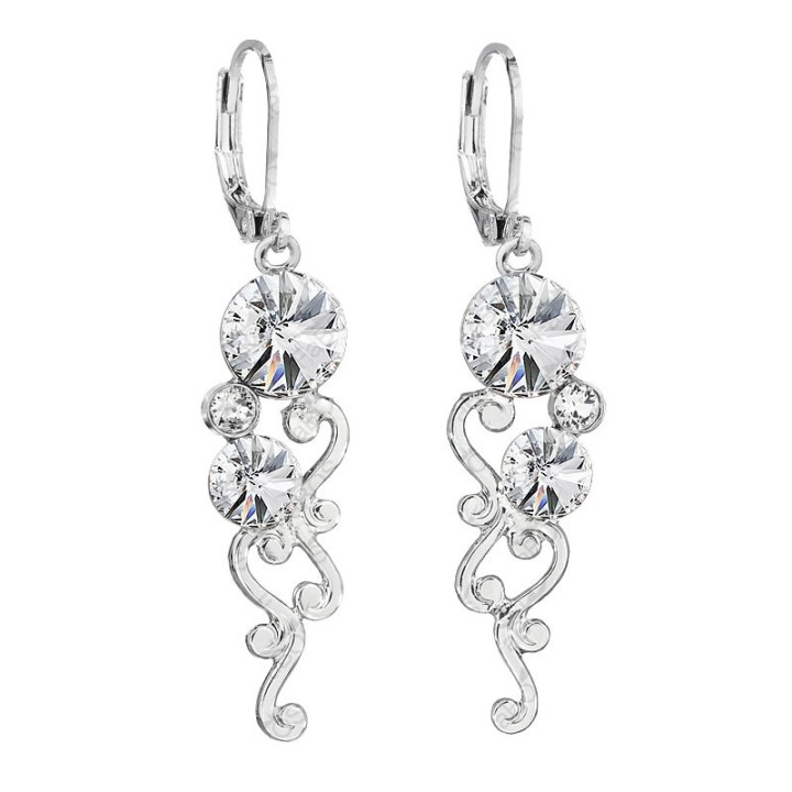 Boucles d'Oreilles Liana Crystals From Swarovski® 5793-02-Rh