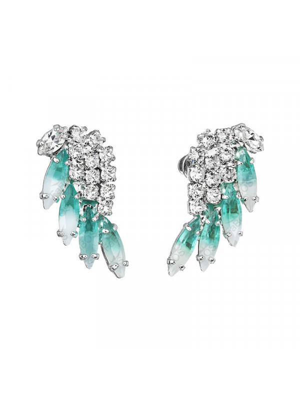 Boucles d'Oreilles Aile Albâtre Crystals From Swarovski® 6294-04-Rh