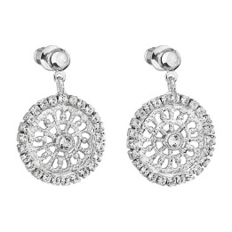Boucles d'Oreilles Roue Filigrane Crystals From Swarovski® 6574-02-Rh