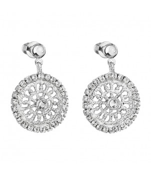 Boucles d'Oreilles Roue Filigrane Crystals From Swarovski® 6574-02-Rh – BIJOUX FANTAISIE VALENCE 26