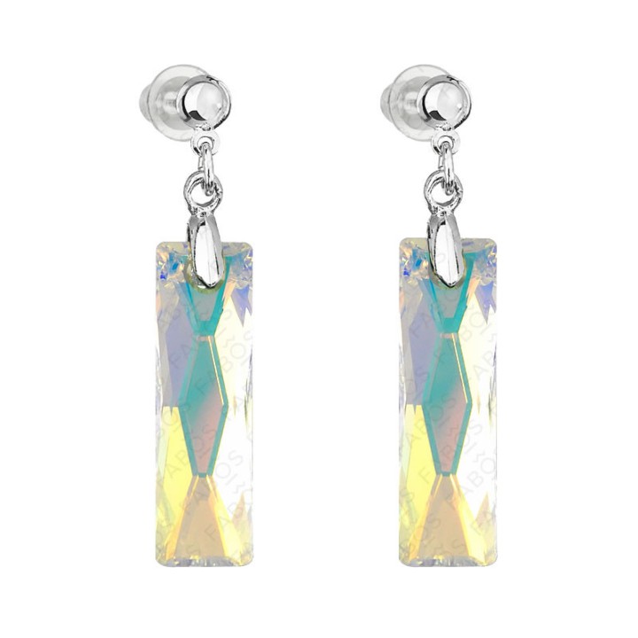 Boucles d'Oreilles Urban Crystals From Swarovski® 1237-03-Rh