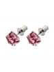Boucles d'Oreilles Rose 6 mn Crystals From Swarovski® 1080-09-Rh