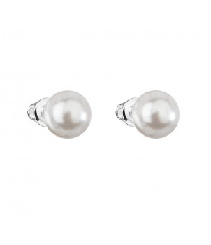 Boucles d'Oreilles Perle Blanche 8 mn Crystals From Swarovski® 6976-02-Rh – BIJOUX FANTAISIE SAINT-VRAIN 91