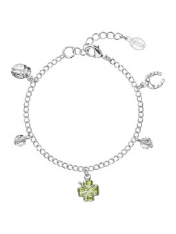 Bracelet Symbole de Chance Crystals From Swarovski® 1348-02-Rh