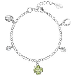 Bracelet Symbole de Chance Crystals From Swarovski® 1348-02-Rh