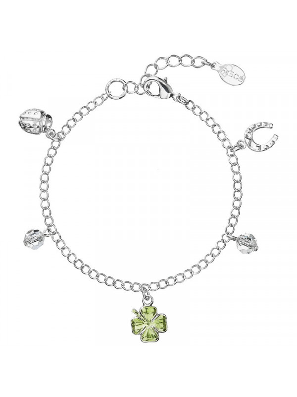 Bracelet Symbole de Chance Crystals From Swarovski® 1348-02-Rh