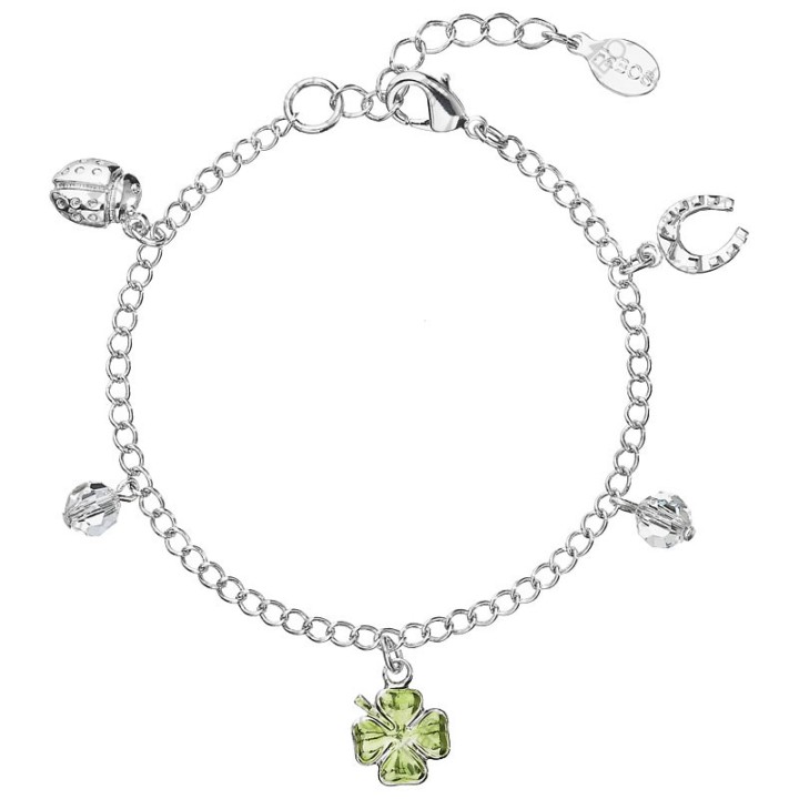 Bracelet Symbole de Chance Crystals From Swarovski® 1348-02-Rh