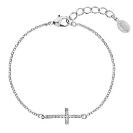Bracelet Croix Crystals From Swarovski® 1465-02-Rh